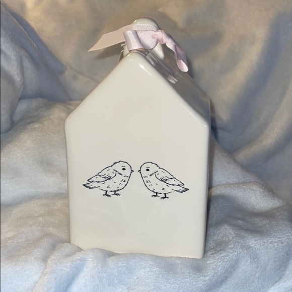 Rae Dunn Ceramic “Mama Bird” Bird House - Picture 3 of 4